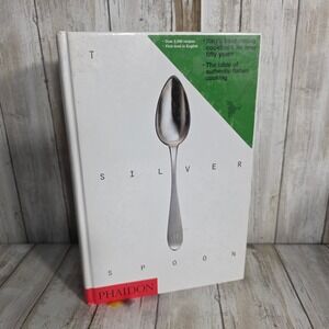 Silver Spoon Phaidon Hardcover Cookbook Authentic Italian Recipes 2005 Edition